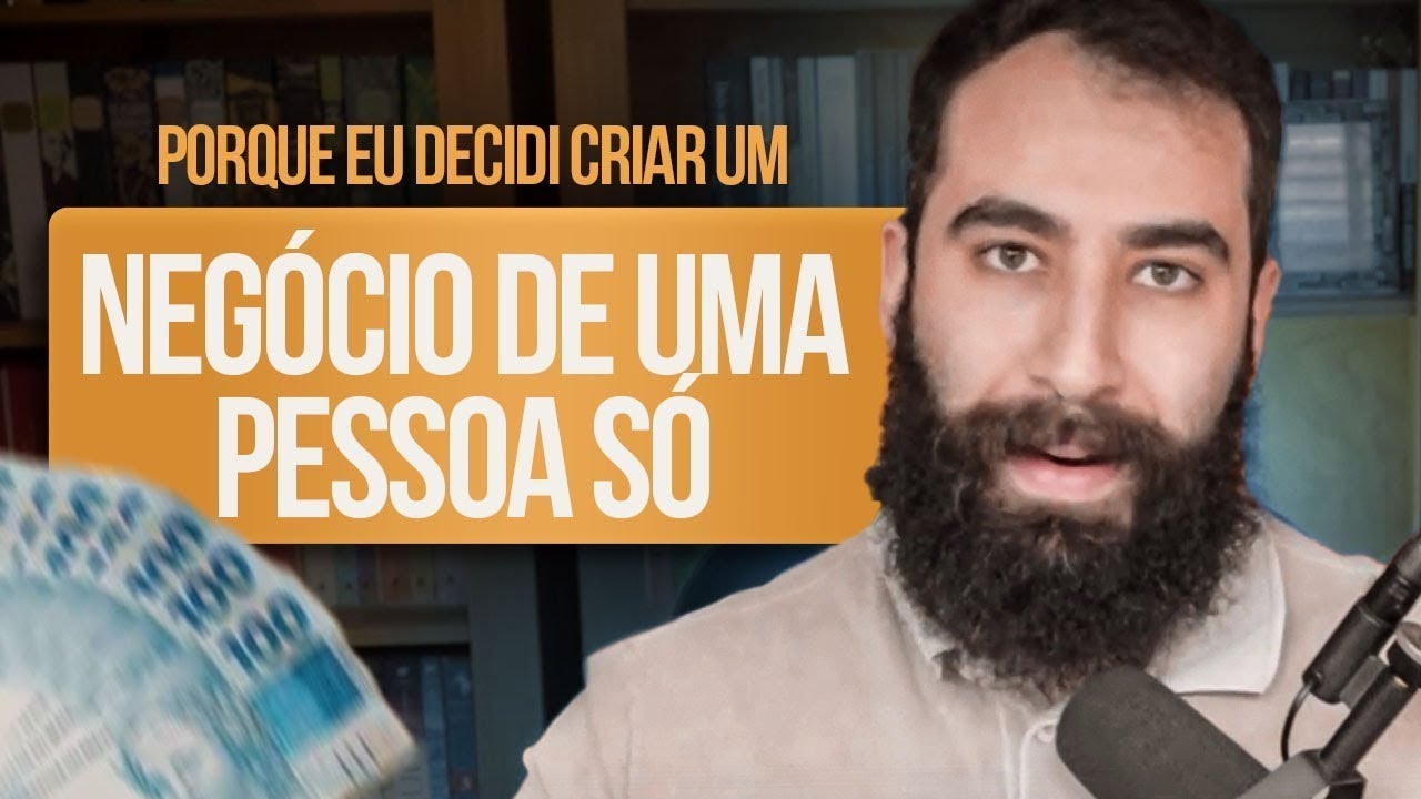 Por que eu decidi começar um negócio de uma pessoa só | e talvez você deveria também | Live 041