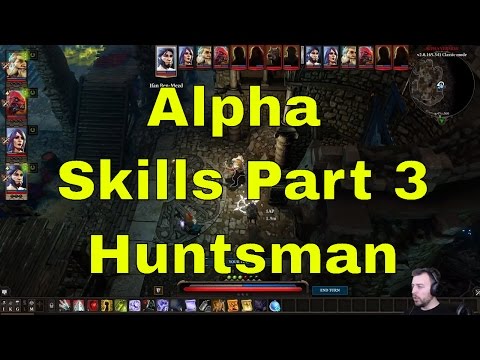 Divinity Original Sin 2  Alpha Available Skills Part 3 Huntsman