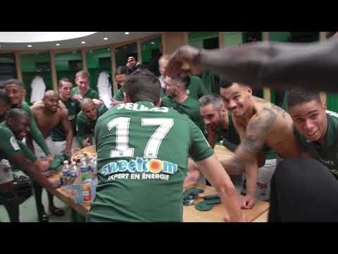 ASSE 2-1 Marseille : la joie du vestiaire