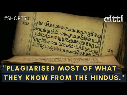 "The West has copied Hindu sciences, language, mathematics & medicine." Jeffrey Armstrong ji