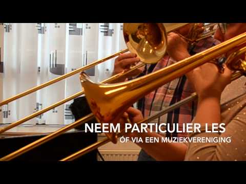 Tromboneles bij Muziekschool Musicas