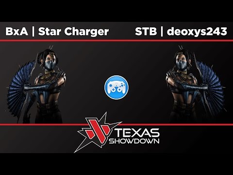 Texas Showdown 2017 MKX - BxA | Star Charger (Kitana) vs. STB | deoxys243 (Kitana) - WQF