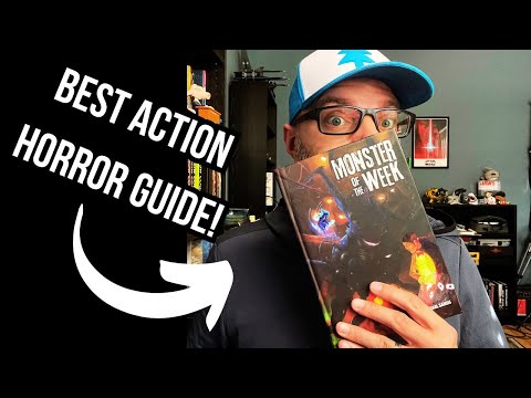 Write EXCITING horror with “Monster of the Week” RPG- review and writer's guide