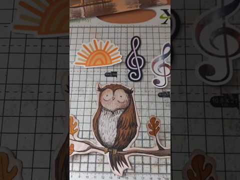 Owl & Music Stickers?! Let’s Create Something Cute!