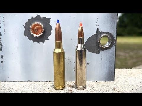 243 vs 6.5 Creedmoor: Not So Close On Mild Steel?