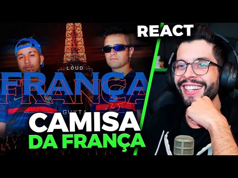 PLAYHARD REAGINDO AO CLIPE CAMISA DA FRANÇA - LOUD GUXTA!