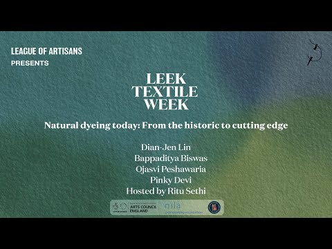 Natural dyeing today: From the historic to cutting edge