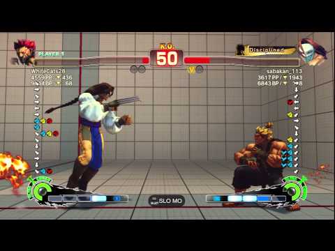 BlackCats28 [Gouki] vs. sabakan_113 [Claw] | SSF4 AE