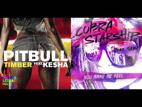 Pitbull ft. Ke$ha vs. Cobra Starship ft. Sabi - You Make Me Timber