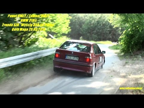 Paweł BIAŁY / Tomasz BIAŁY - BMW 318ti 2runda SZK "Wyścig 660 lat Pilzna" - Góra Maga 25.05.2014