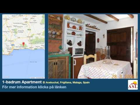 1-badrum Apartment uthytres i El Acebuchal, Frigiliana, Malaga, Spain
