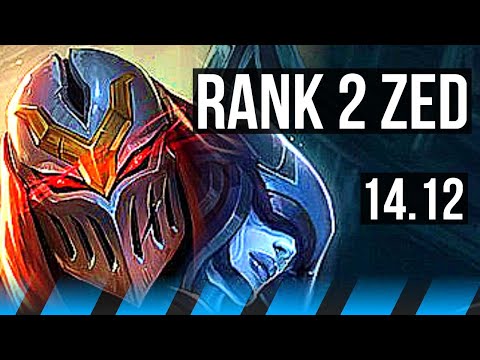 ZED vs LISSANDRA (MID) | Rank 2 Zed, 6 solo kills, 700+ games | VN Challenger | 14.12
