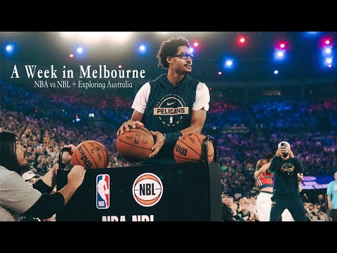 A Week in Melbourne | NBA Australia, Shooting for Jordan Poole, Exploring the City