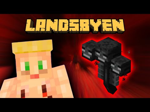 Prøver å ta Wither Boss og det er en katastrofe - Landsbyen SMP