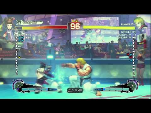 Waikee [Juri] vs. SPRUCE123 [Ken] | 2 Ranked Matches | SSF4 Arcade Edition