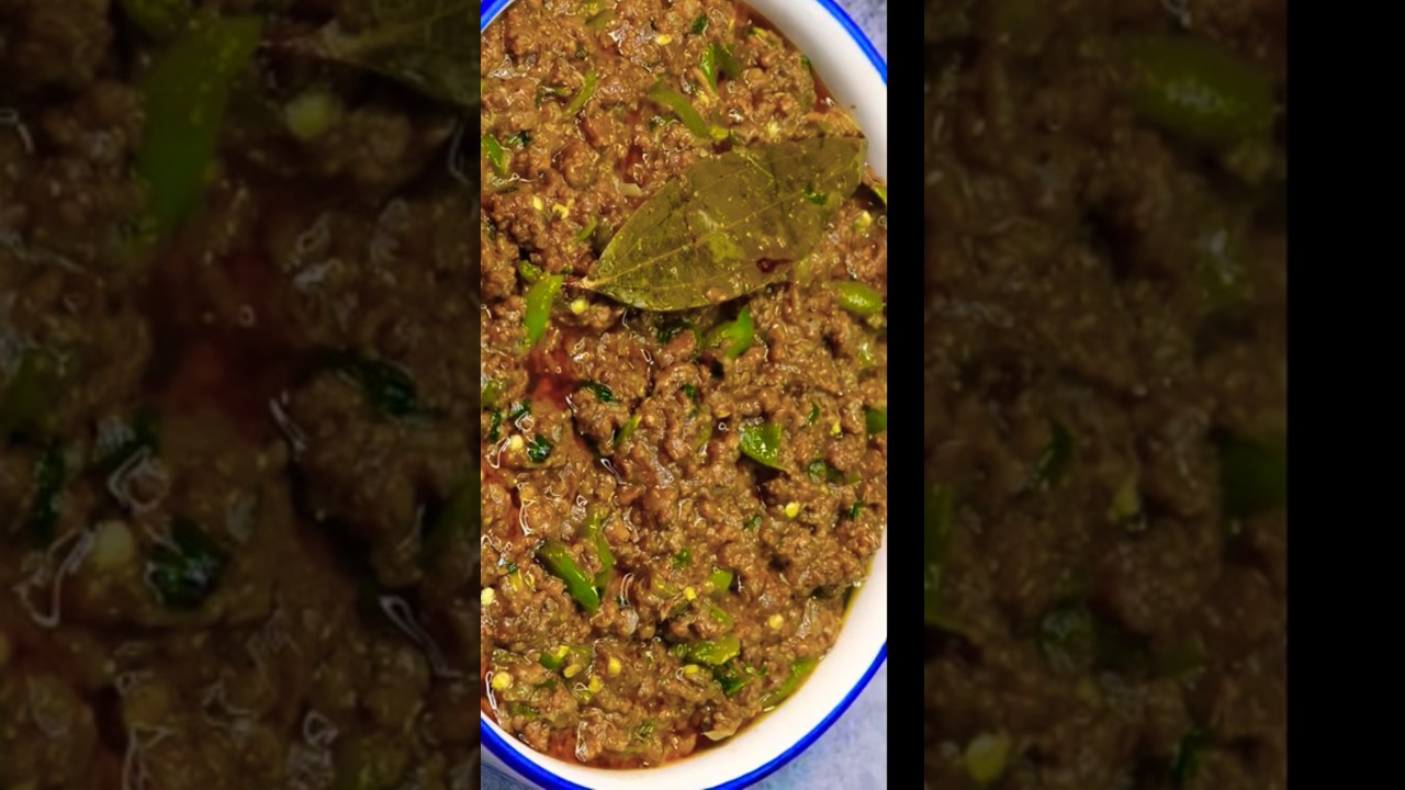 ढाबा स्टाइल कीमा रेसिपी | Dhaba Style Keema Recipe 🍲🔥...#trendingshorts #trendingnow #trendingvideo