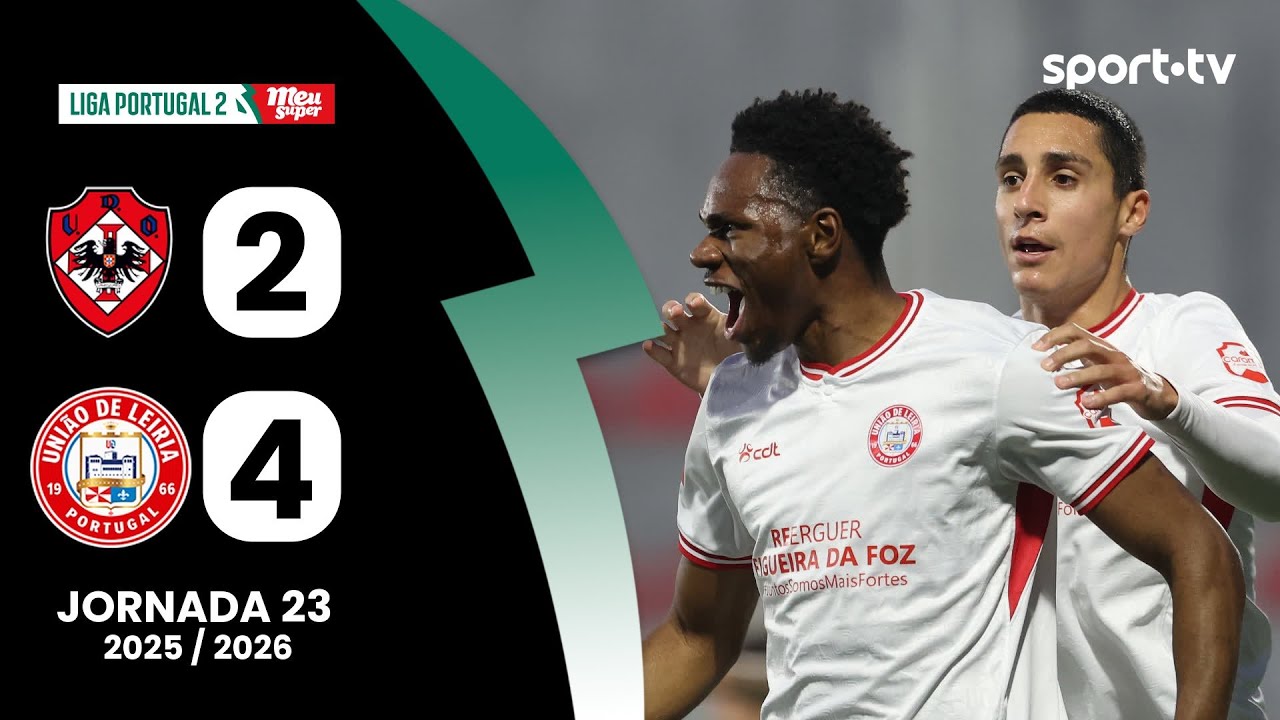 UD Oliveirense vs União de Leiria Highlights