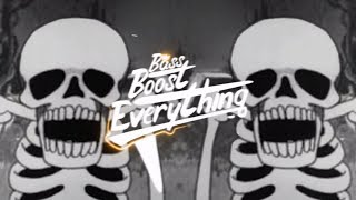 SPOOKY SCARY SKELETONS (NoXuu Trap Remix) [Bass Boosted]