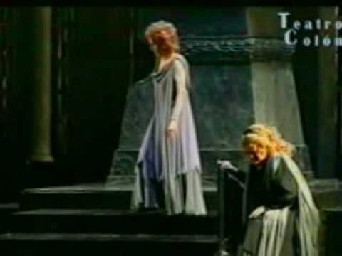 Hildegard Behrens como Elektra en el Colón 1995