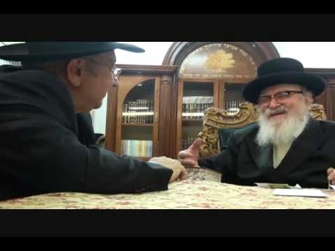 Joe Lazar at Skverer Rebbe