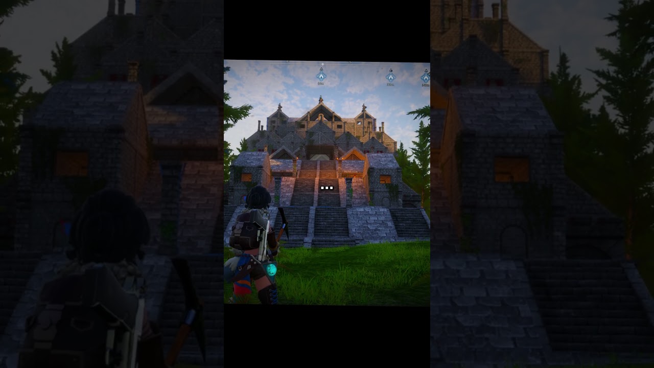 The Evolution of my Palworld Castle Base #palworld #palworldbase #palworldgame #palworldgameplay