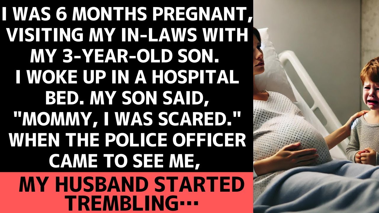 Pregnant, I visited my in-laws with my 3-year-old son. I woke up in a hospital bed.