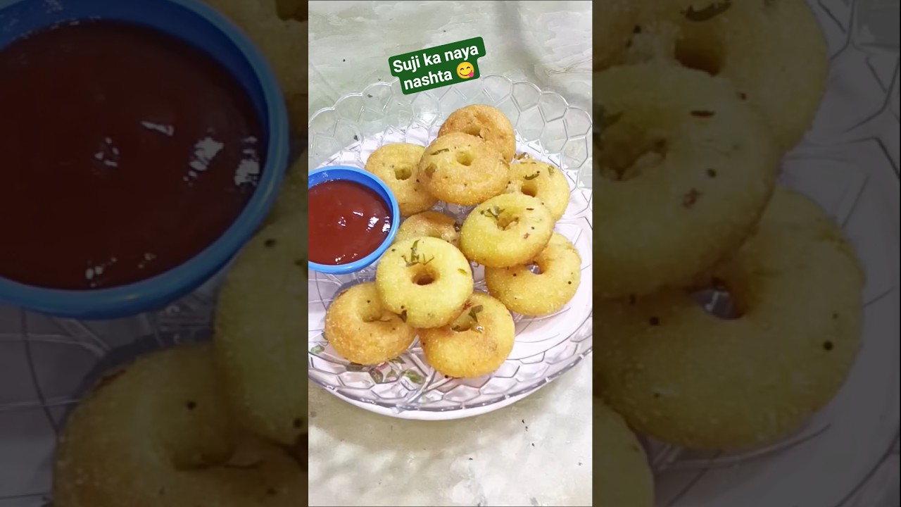 सूजी और आलू का नया नाश्ता कम तेल में |sooji nasta recipe | Best' Breakfast recipe| akila kitchen 😋