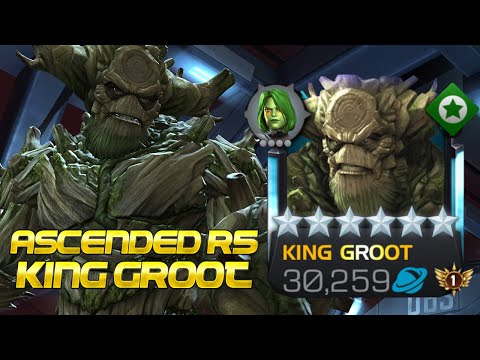 Survivability God! - Ascended King Groot 6 Star Rank 5 | Marvel Contest of Champions
