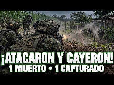 ¡T3RRORIST4S DE LAS DISIDENCIAS ATACAN AL EJÉRCITO Y CAEN EN CAUCA! 1 dado de baja y 1 capturado