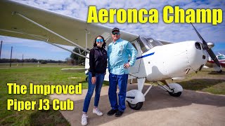 Aeronca Champ, an improvement on the Piper J3 Cub?