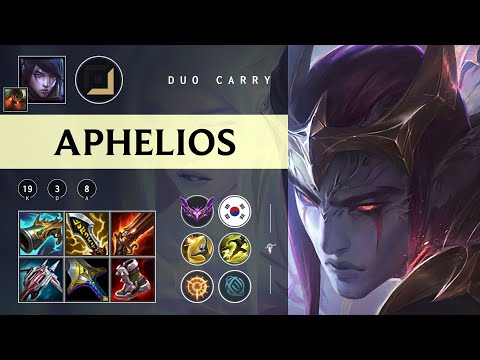Aphelios ADC vs Kalista - KR Master Patch 25.24