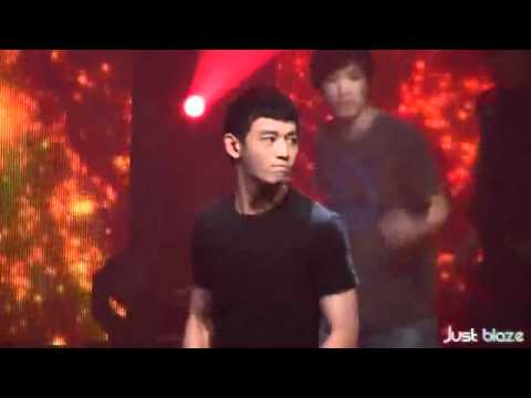 [FANCAM] 100723 SHINee Minho Up&Down Rehearsal KBS Music Bank [Just Blaze]