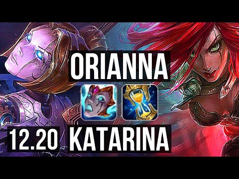 ORIANNA vs KATARINA (MID) | 1.9M mastery, 1400+ games, 4/3/14 | KR Diamond | 12.20