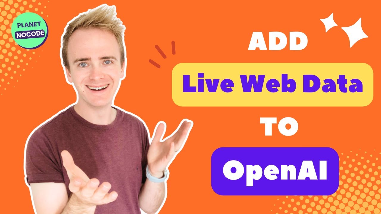 How to add live web search data to the OpenAI API thumbnail