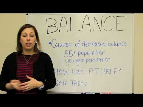 WHITEBOARD WEDNESDAY: Balance Issues in the Younger Population