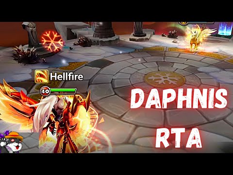 The Power Of Daphnis (Fire Fairy King) In RTA  Summoners War