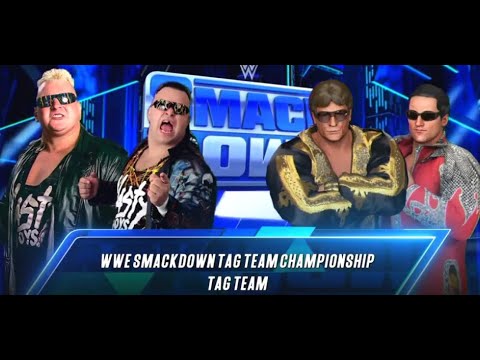 WWE 2K23 | Pretty Wonderful vs The Nasty Boys