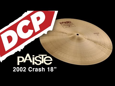 Paiste 2002 Crash Cymbal 18" image 3