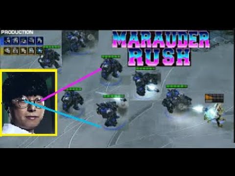 Starcraft 2 CURE vs HARSTEM Marauder Rush SC2 Tournament Championship 2023