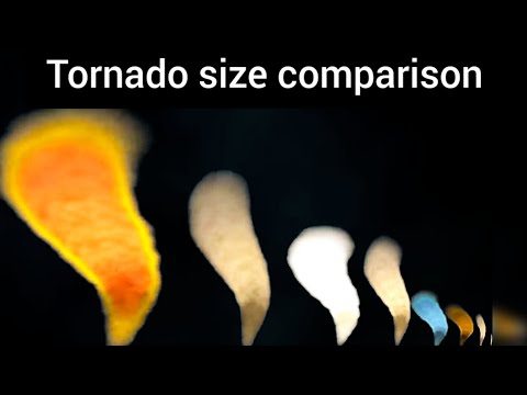 world biggest tornado | tornado size comparison | huge tornados list | top tornado | Dada comparison