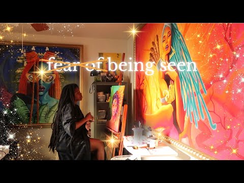 I AM worthy of being seen ✨ Creative Confidence Affirmations for Artists & more