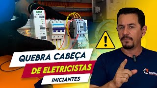 🤯Esse BO sempre QUEBRA a CABEÇA de MUITOS eletricistas INICIANTES