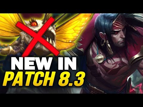 New in Patch 8.3 - Big balance changes and new Swain! (League of Legends)