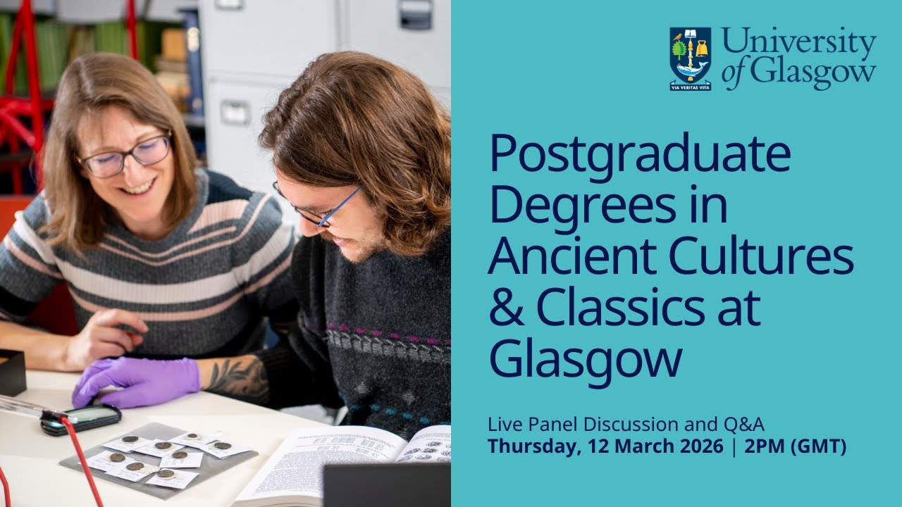 Ancient Cultures and Classics Postgraduate Degrees at Glasgow