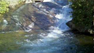 preview picture of video 'Grassy Creek Falls, DuPont State Forest, NC'