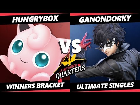 Captain's Quarters Winners Bracket - Liquid | Hungrybox (Jigglypuff) Vs. Ganondorky (Joker) SSBU