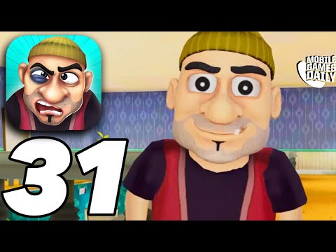 SCARY ROBBER HOME CLASH - Gameplay Walkthrough Part 31 - Merry Kissmas (iOS, Android)