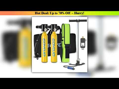 New Arrival Underwater Scuba Diving Tank Mini Device 05L Portable Lung Gear Air Buddy Systems