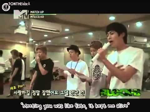 [7ONTHEBLOCK] 110803 MTV Match Up Ep. 7 - Block B (1 of 2)