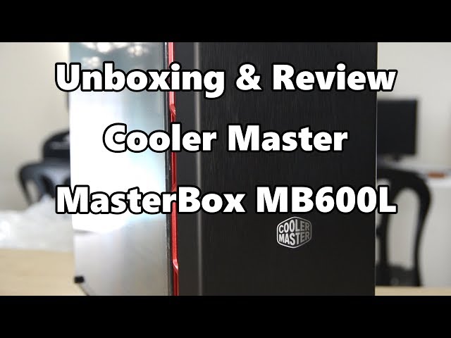 Vỏ Case Cooler Master MasterBox MB600L - Red